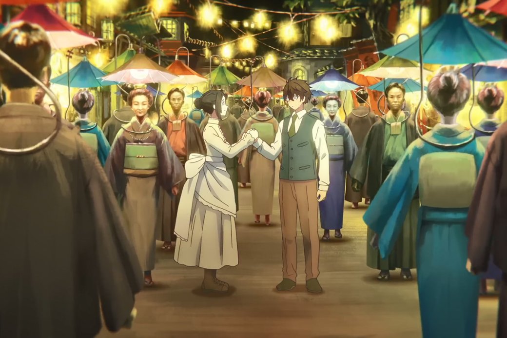 Кадр из аниме «История электричества в двадцатом веке»

Источник: Kyoto Animation