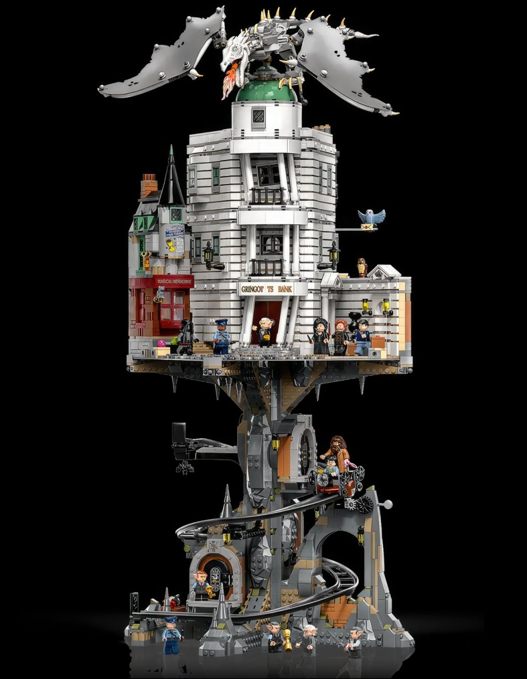Галерея LEGO показала набор с банком «Гринготтс» из «Гарии Поттера» - 11 фото