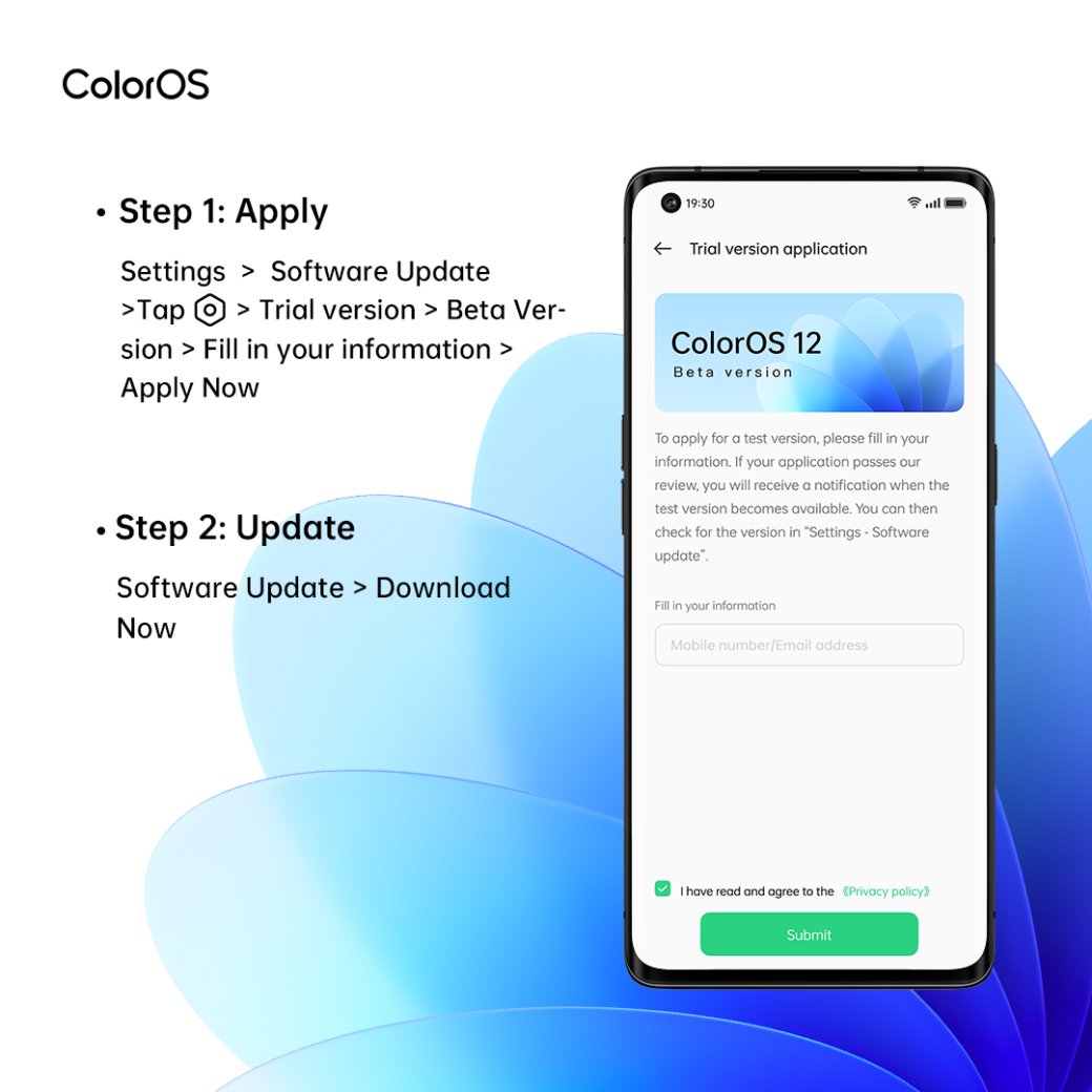 Галерея Oppo представила график обновлений своих смартфонов до ColorOS 12 на Android 12 - 2 фото