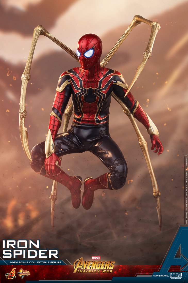 Галерея Железный паук! Hot Toys показала новую фигурку Человека-паука из «Войны Бесконечности» - 1 фото