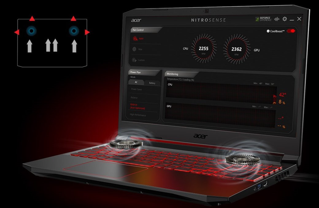 Обзор линейки ноутбуков Acer Nitro 5: стильно и доступно — фото 4