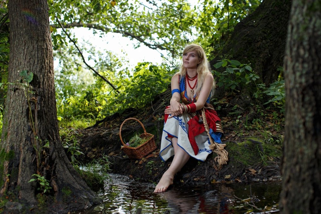 Модель Ophelia предстала в образе нежной Кейры Мец из The Witcher 3 Wild Hunt — изображение 15