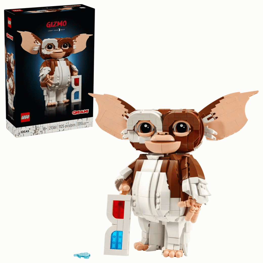 Галерея LEGO выпустила набор с Гизмо из «Гремлинов» для настоящих фанатов - 3 фото