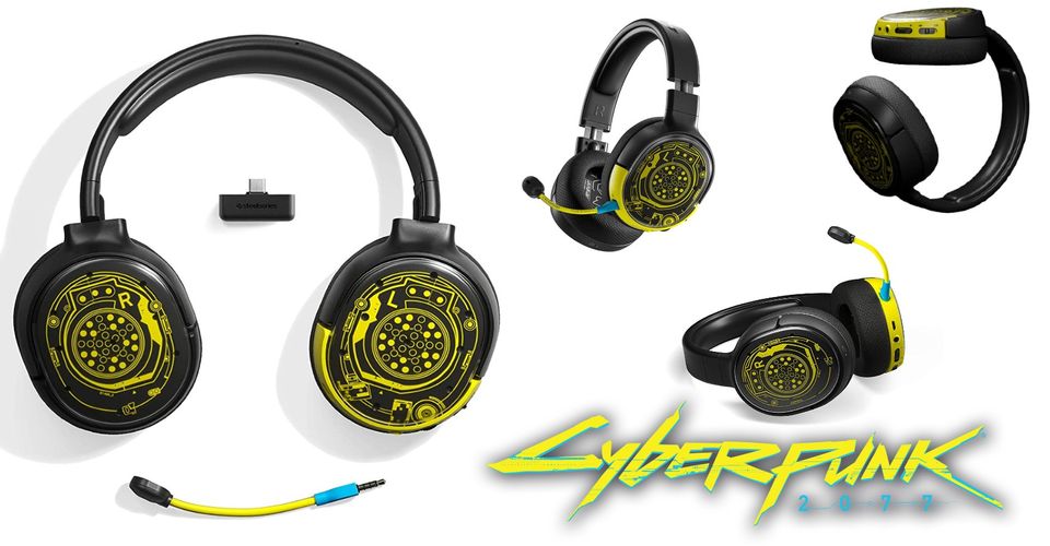 SteelSeries представила беспроводную игровую гарнитуру Arctis 1 в стиле Cyberpunk 2077 — фото 1