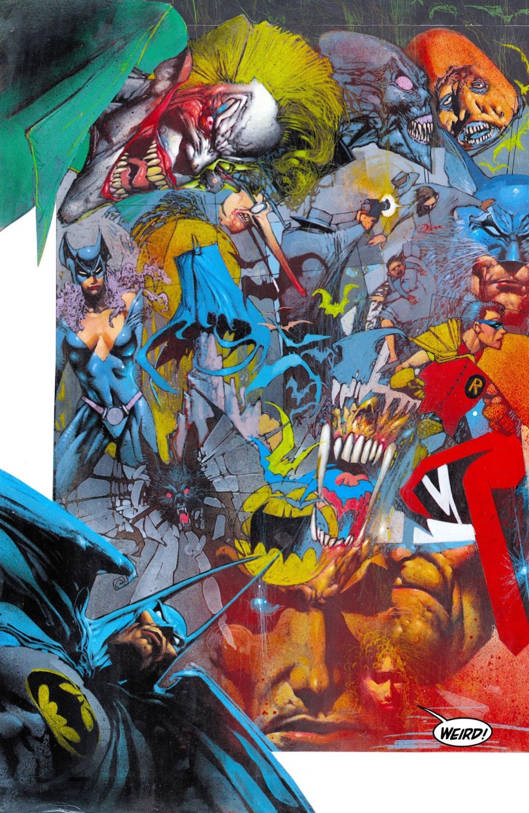 Галерея Самые крутые кроссоверы с Бэтменом: Халк, Маска, Хеллбой, Судья Дредд, Человек-паук - 5 фото
