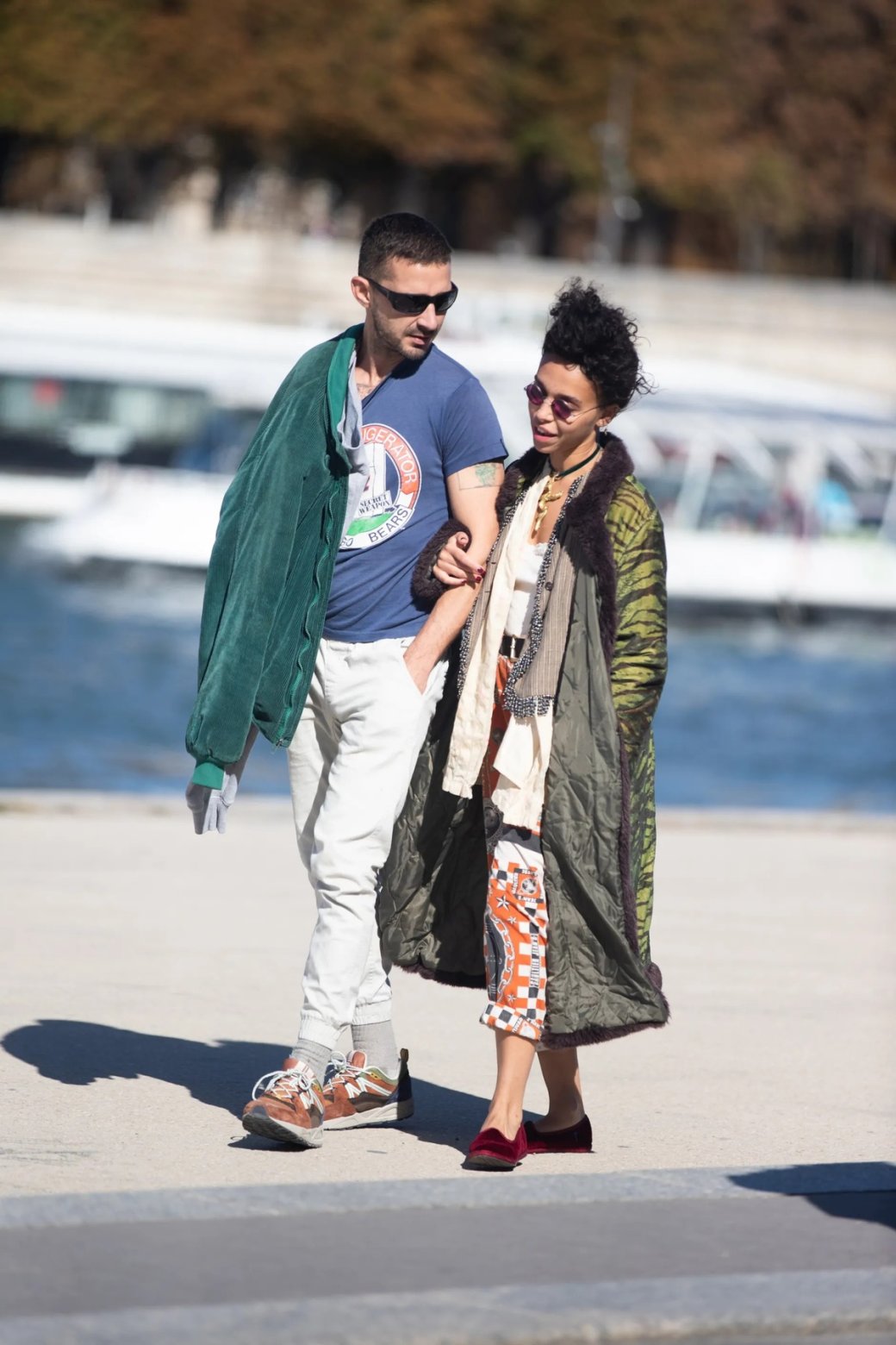 FKA Twigs и Шайа Лабаф Фото: Getty — Contributor