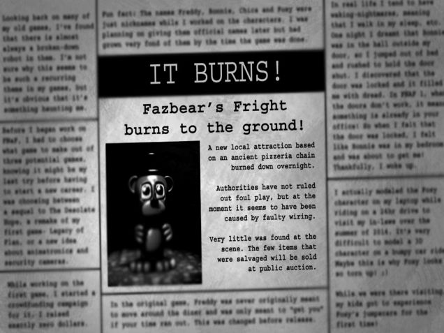 Все о сюжете Five Nights at Freddy's 4: факты, теории и пасхалки — фото 6