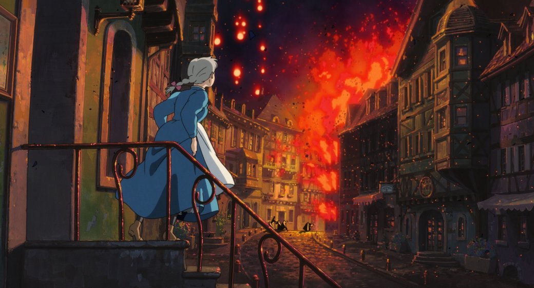 Кадр из «Ходячего замка» Хаяо Миядзаки

Источник: Studio Ghibli