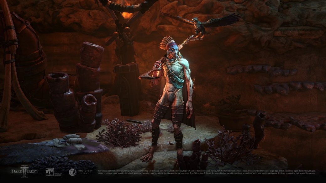 Галерея Owlcat рассказала об одном из компаньонов в Warhammer 40000: Dark Heresy — крууте Раʼакти - 2 фото