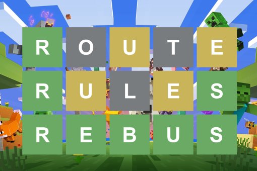Игрок построил аналог браузерной игры Wordle внутри Minecraft
