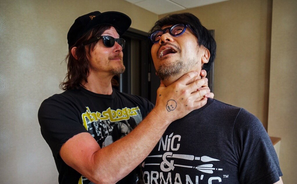 Хидео Кодзима и Норман Ридус обсудили Death Stranding. Актер говорит, что мы будем рыдать — фото 1