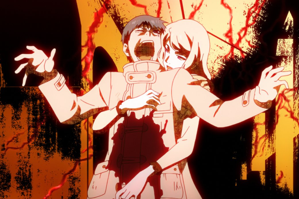 Кадр из аниме «Токийский гуль» (Tokyo Ghoul)

Источник: Pierrot