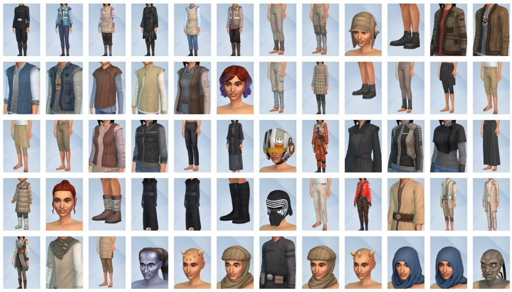 Галерея Световые мечи и Кайло Рен. Что еще появилось в The Sims 4 с дополнением «Путешествие на Батуу»? - 2 фото