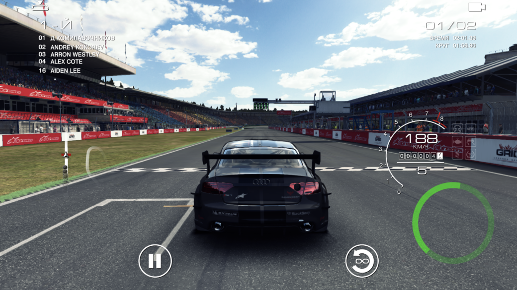 Галерея Стартуем! Автосимулятор GRID Autosport вышел на iOS с почти консольной графикой и без доната - 9 фото