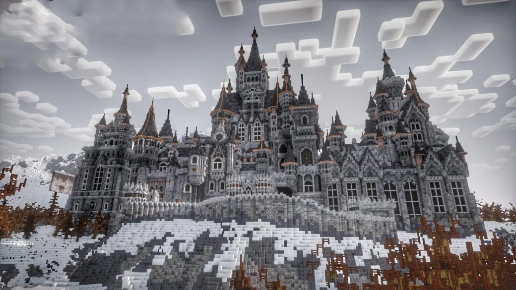 Галерея Замок Леди Димитреску из Resident Evil Village воссоздали в Minecraft - 3 фото