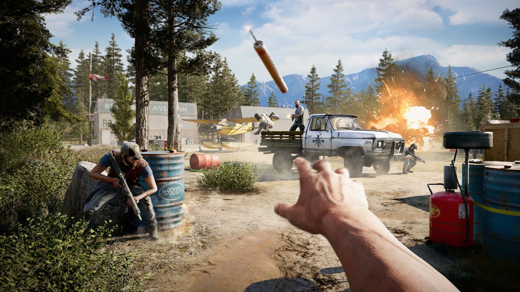 Гифка дня: бесконечная жестокость в Far Cry 5 — фото 1