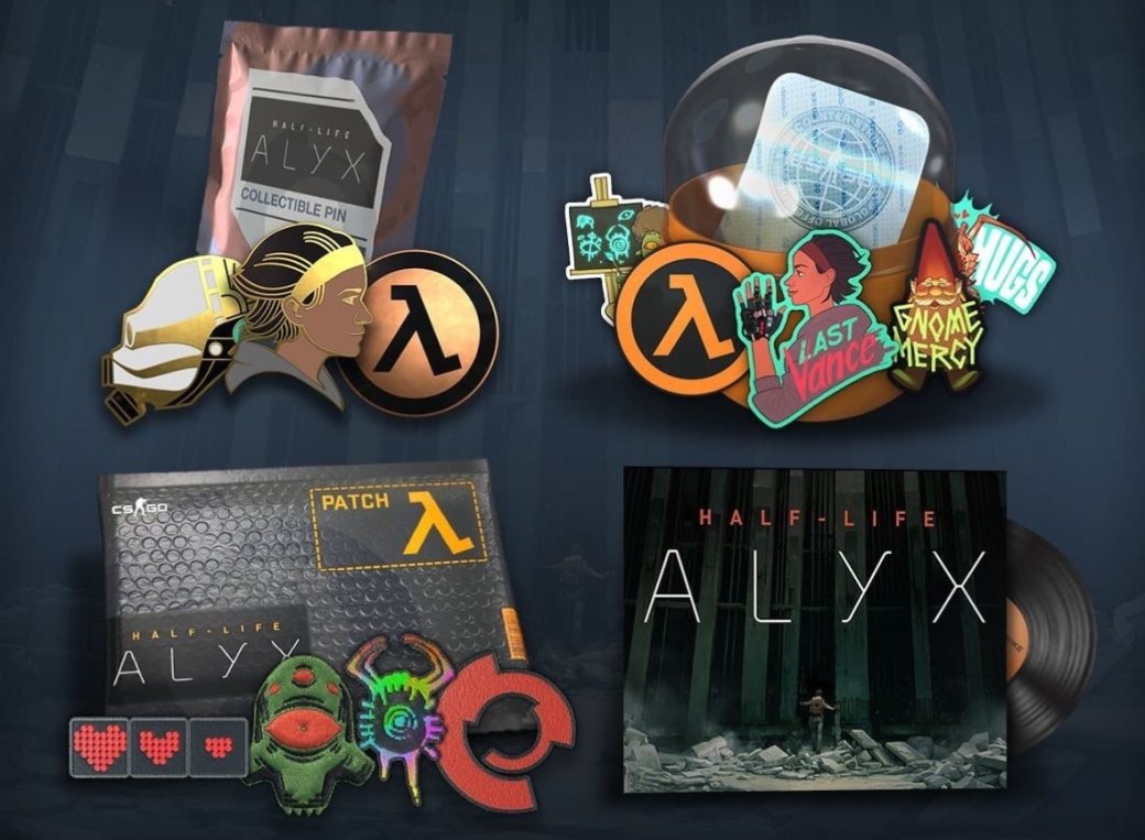 Галерея В CS:GO добавили значки и стикеры к выходу Half‑Life: Alyx - 5 фото