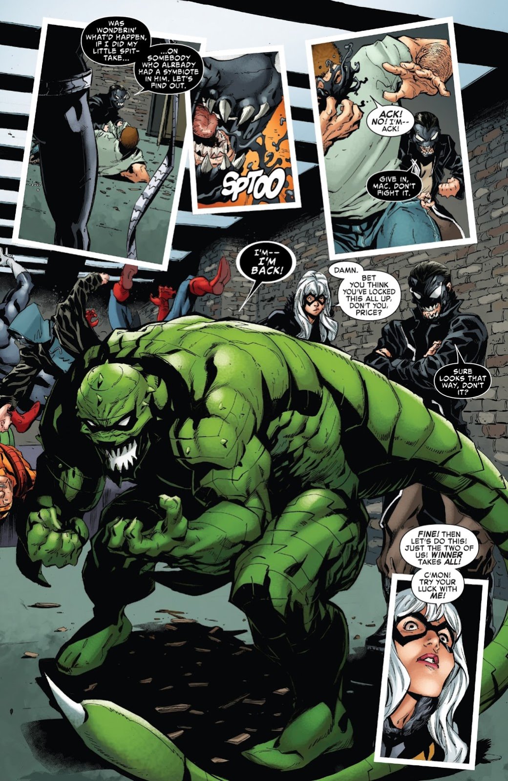 Галерея Слишком много симбиотов! В кроссовере Venom Inc. объединились Человек-паук, Веном и новый Анти-Веном - 3 фото