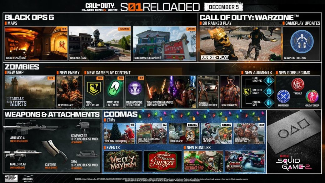 Событие с двойным опытом начнётся в Call of Duty: Black Ops 6 и Warzone сегодня вечером — фото 1