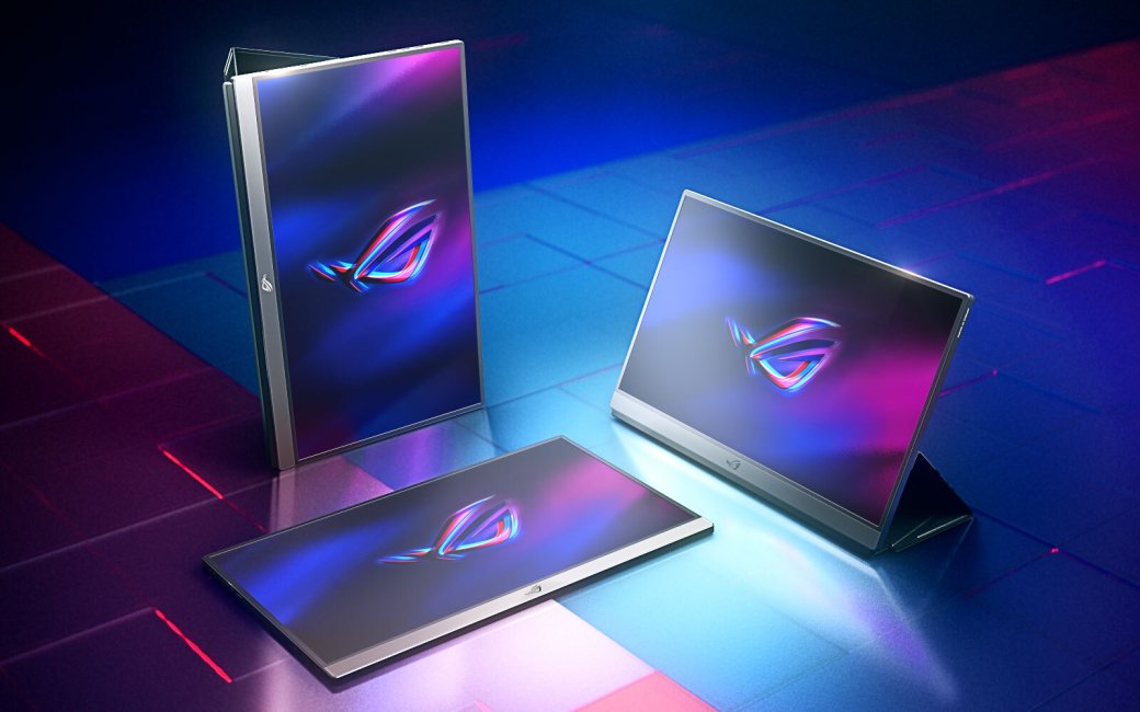 Asus представила портативный геймерский дисплей ROG Strix XG17 с частотой обновления 240 Гц — фото 1