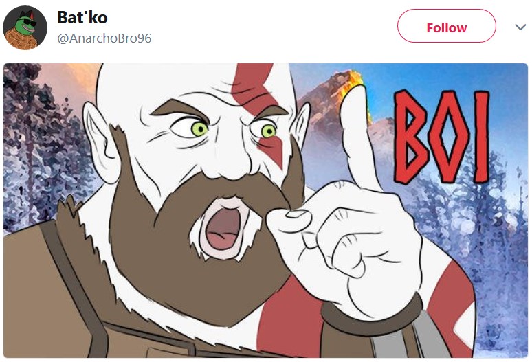 Yeah boy! Игроков веселит обращение Кратоса к сыну в новой God of War — фото 2