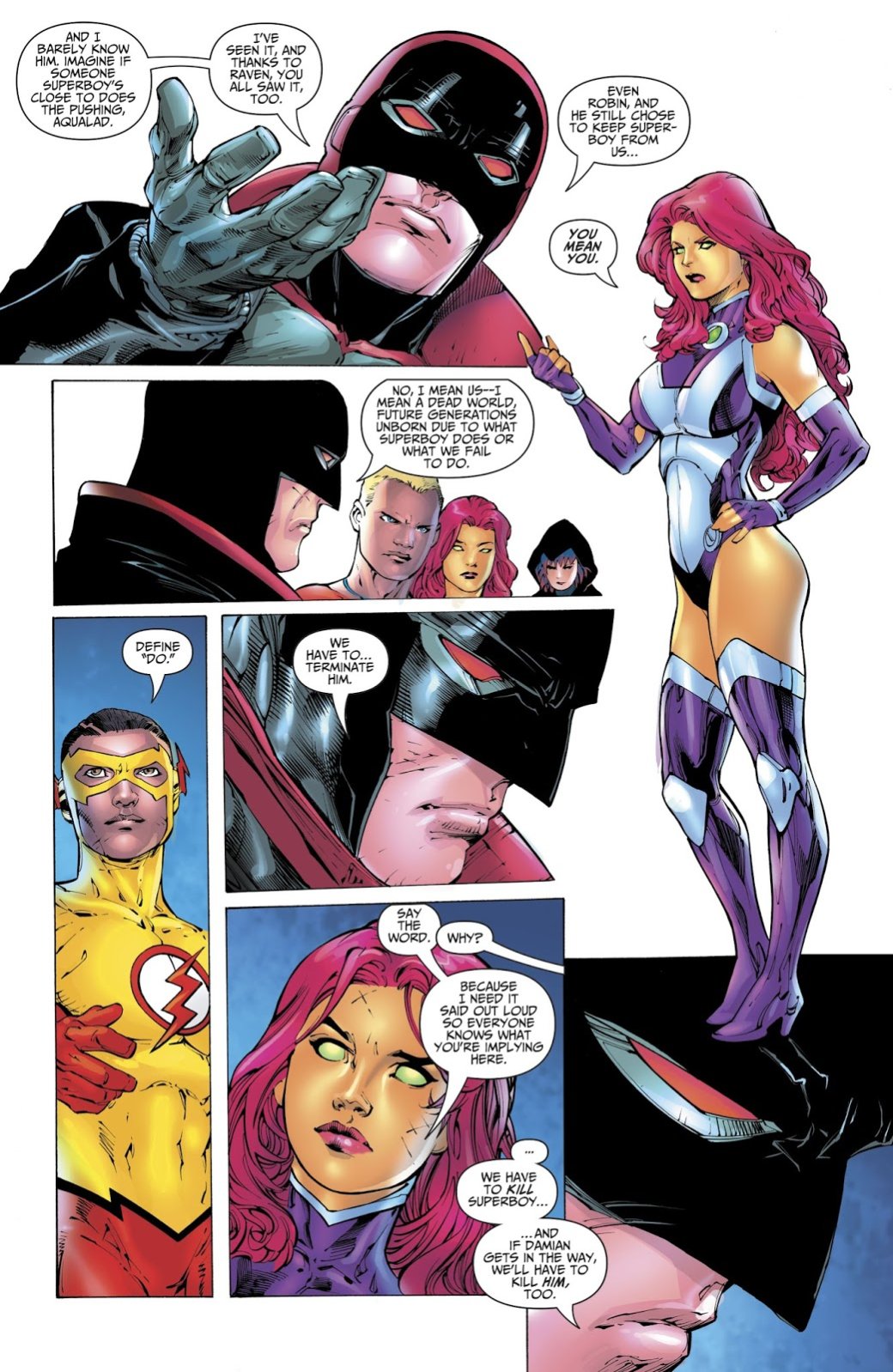 Галерея Все ненавидят Супербоя: почему Бэтмен из будущего хочет убить сына Супермена? - 2 фото