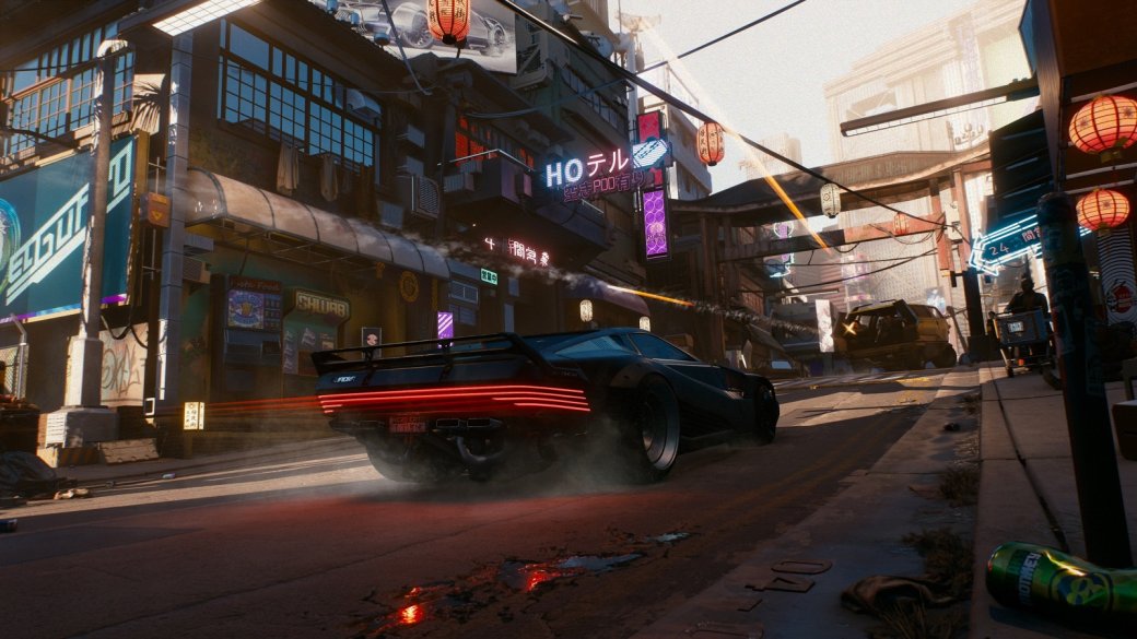 В Cyberpunk 2077 у игрока будет собственный гараж с различными автомобилями и мотоциклами — фото 1