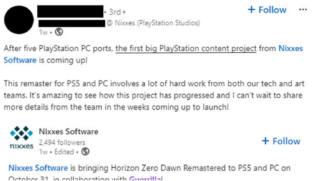 Авторы ремастера Horizon Zero Dawn могут работать над другими подобными переизданиями — фото 1