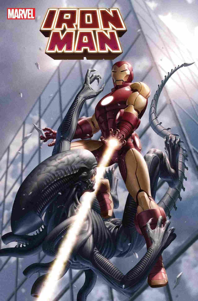 Галерея Вышли обложки кроссовера «Marvel против Чужого» - 14 фото