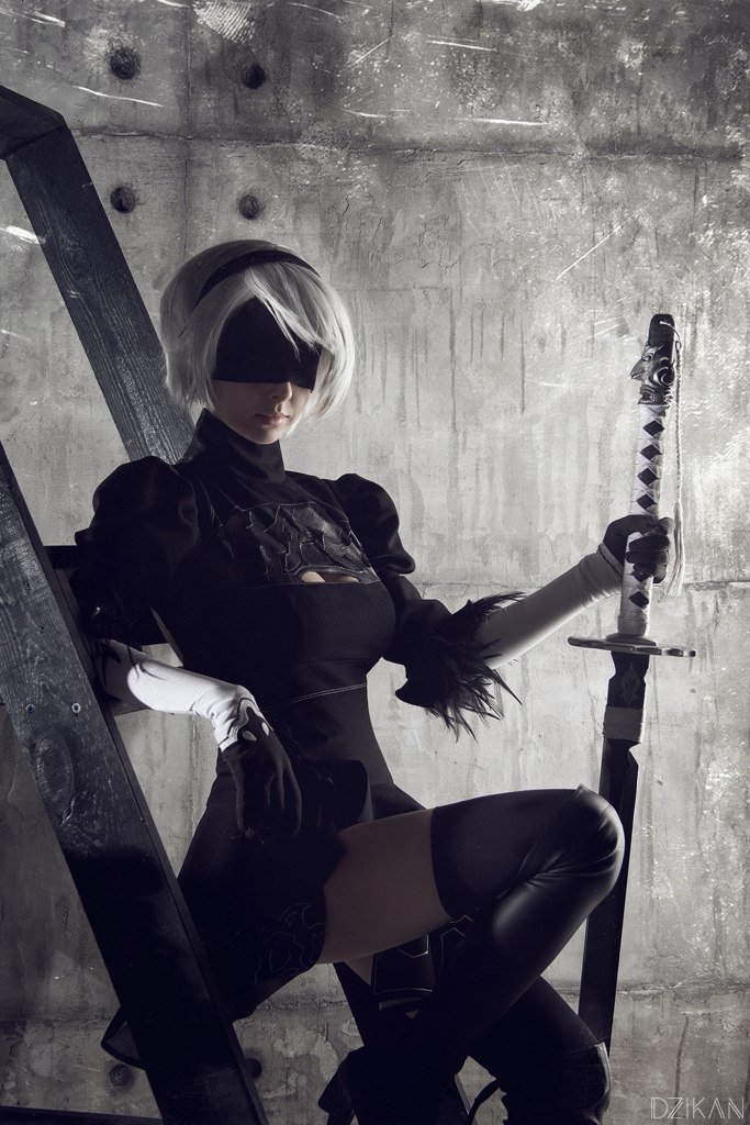 Выберите лучший косплей дня из двух прекрасных 2B из Nier: Automata — фото 6