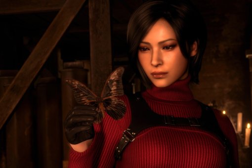 Модель представила косплей на Эшли Грэм и Аду Вонг из ремейка Resident Evil 4