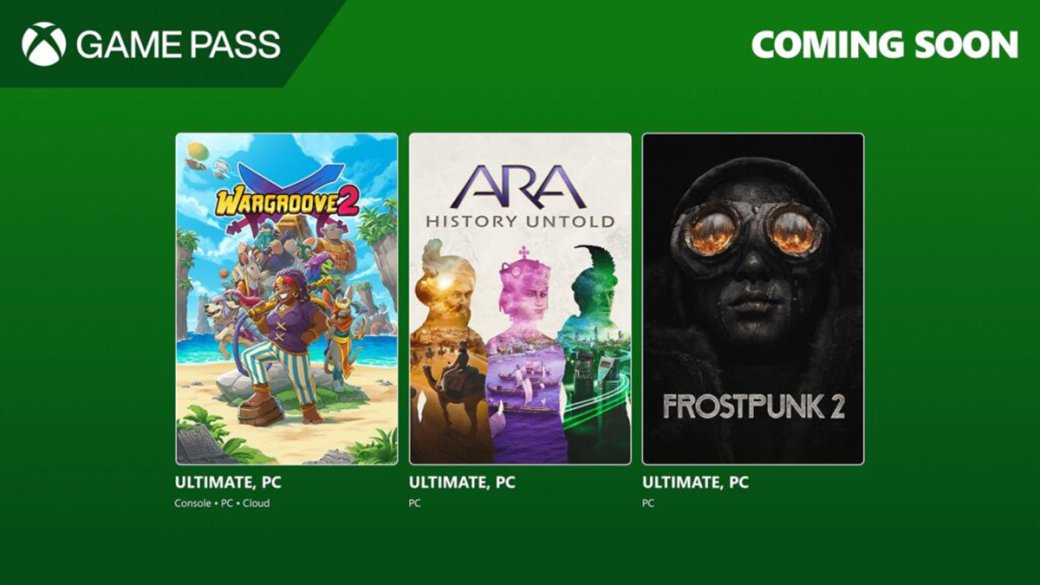 Подписчики PC Game Pass и Xbox Game Pass Ultimate скоро получат Frostpunk 2 и Wargroove 2 — фото 1
