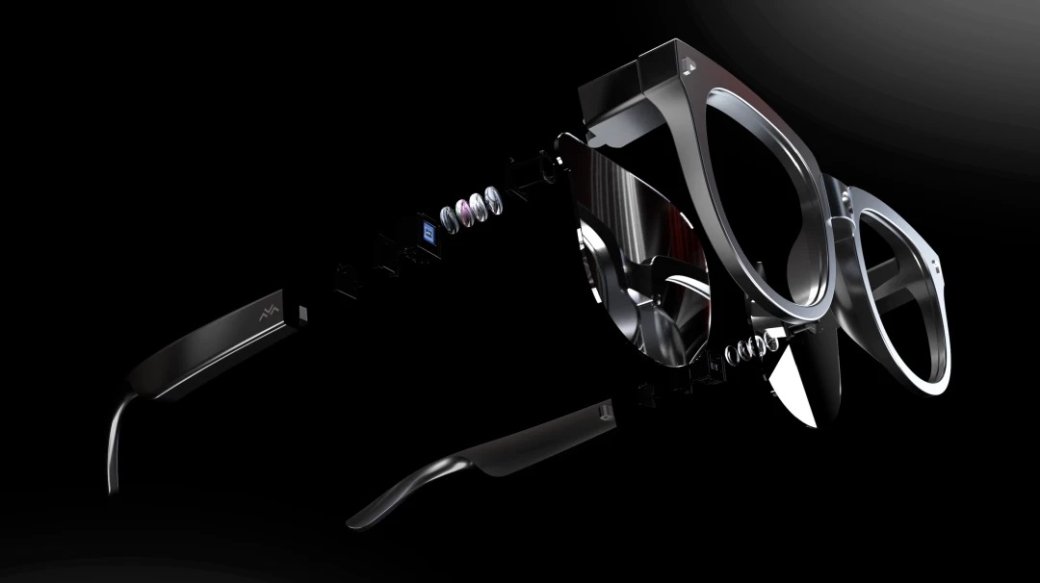 Галерея Представлены умные очки TCL Thunderbird Smart Glasses с цветными линзами-экранами - 2 фото