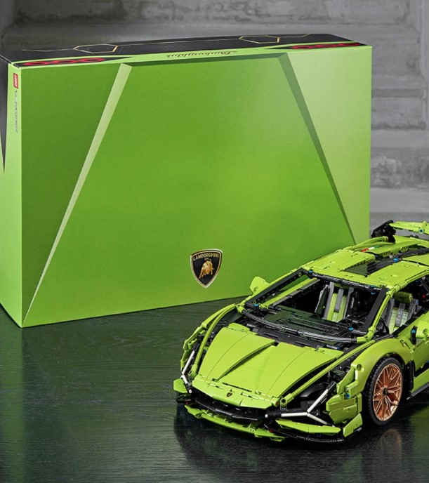 Галерея LEGO показала набор Technic — Lamborghini Sián FKP 37 - 9 фото