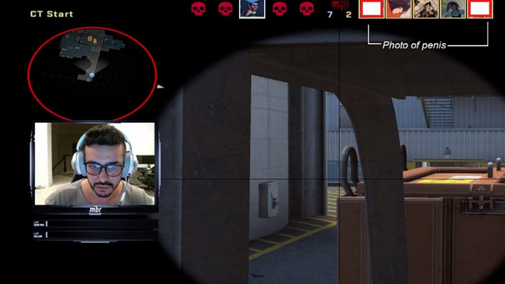 Игрока в CS:GO пытаются заблокировать на Twitch при помощи мужских гениталий — фото 2