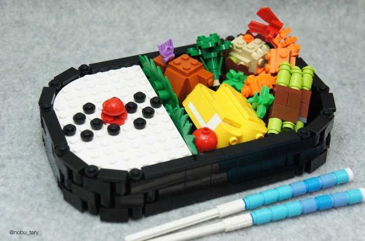 Галерея Токийский блоггер делает еду из LEGO - 7 фото