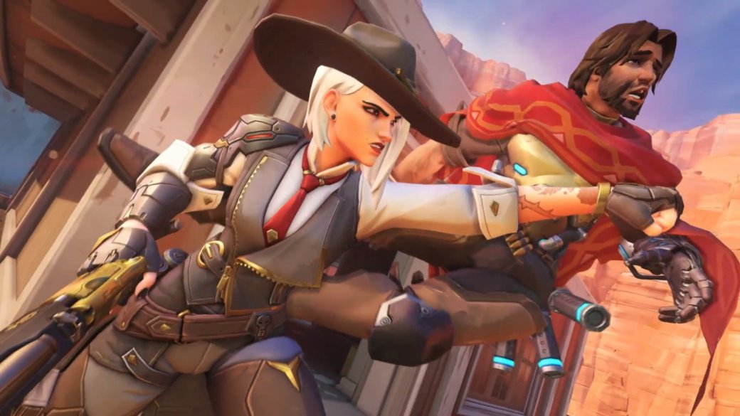 Авторы Overwatch показали ролик про Маккри и представили новую героиню — Эш — фото 1