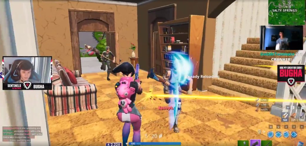 За чемпионом мира по Fortnite теперь охотится армия стримснайперов, но его даже вдесятером не убить — фото 1