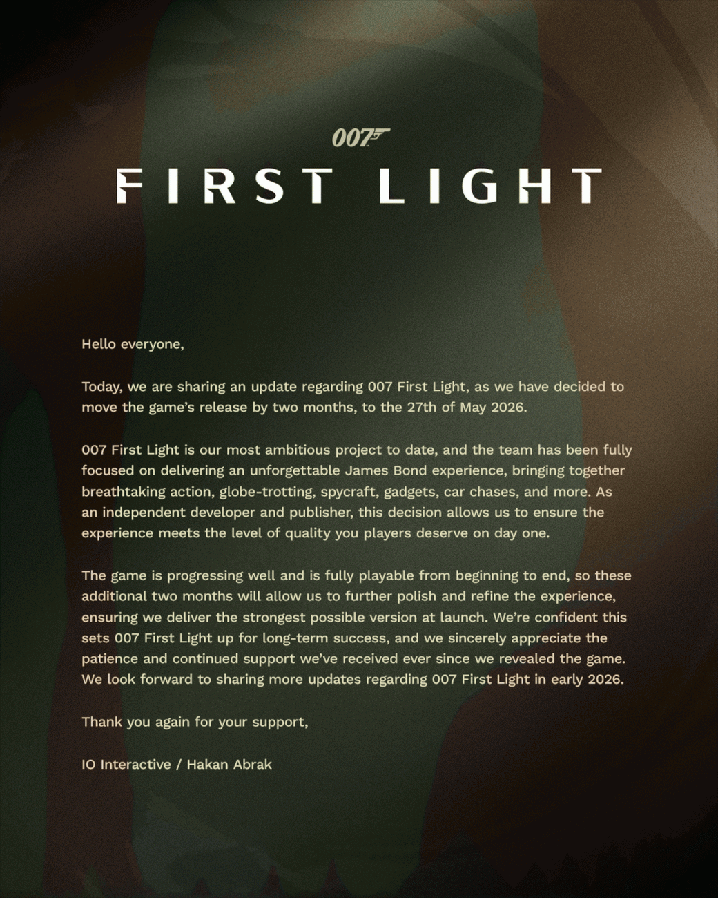 007: First Light перенесли — игра выйдет на два месяца позже запланированного — фото 1