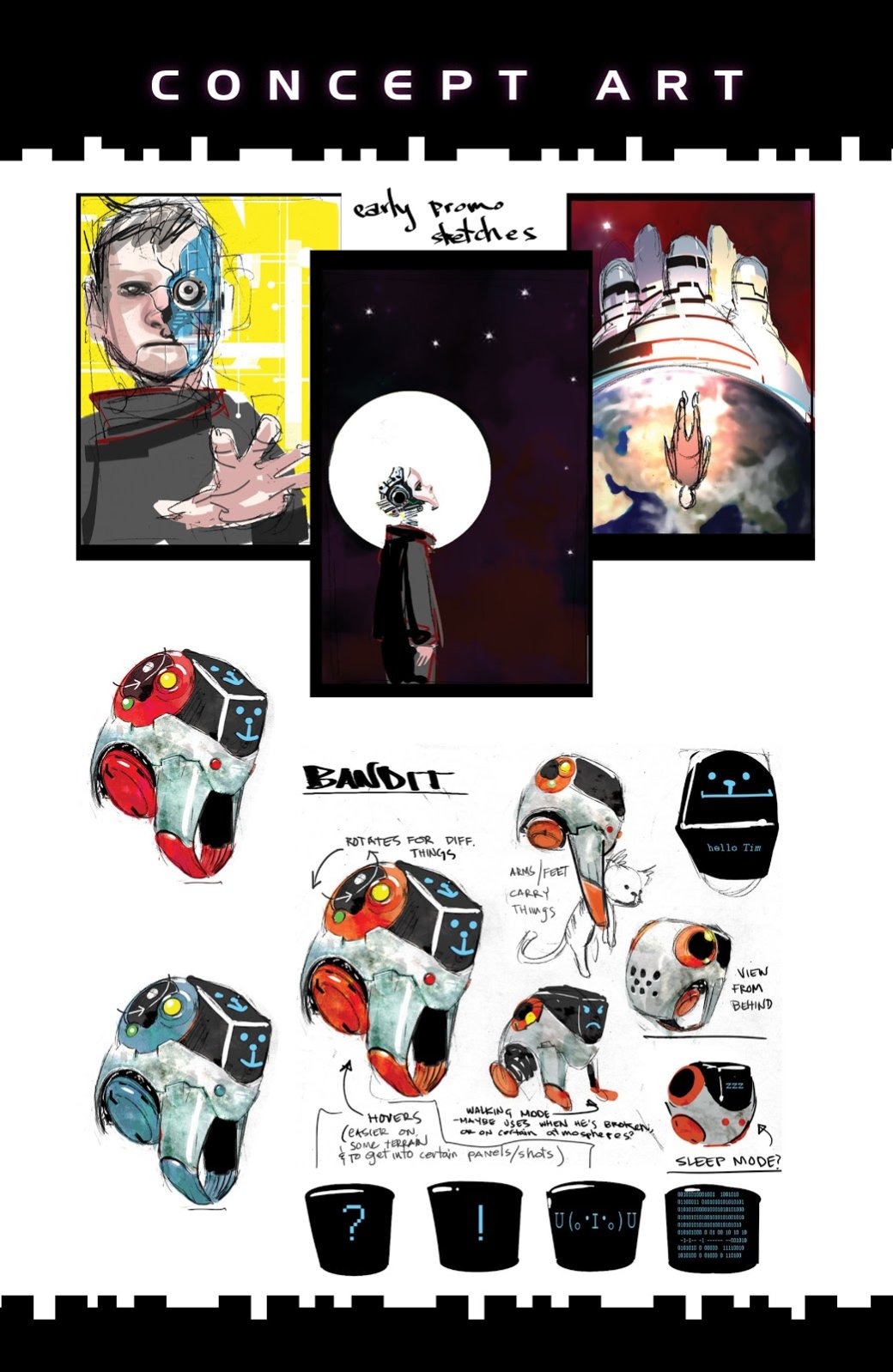 Descender — космическая сказка о маленьком роботе, от которого зависит существование всей вселенной — изображение 3