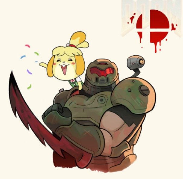 Милая парочка: фанаты создали кроссовер Doom и Animal Crossing — изображение 3