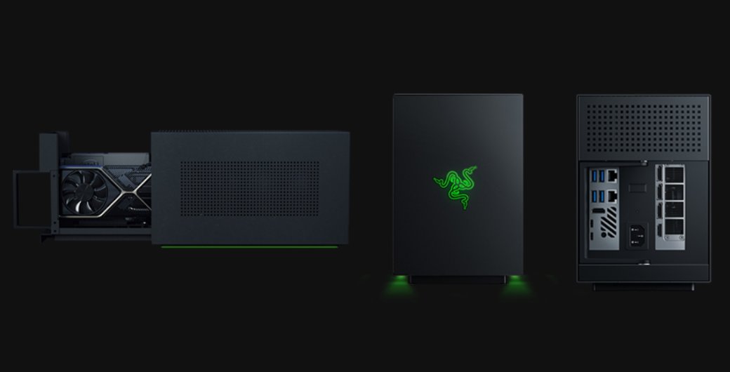 Компактный игровой ПК Razer Tomahawk без видеокарты оценили в 179 000 рублей. С ней — 238 000 рублей — фото 1
