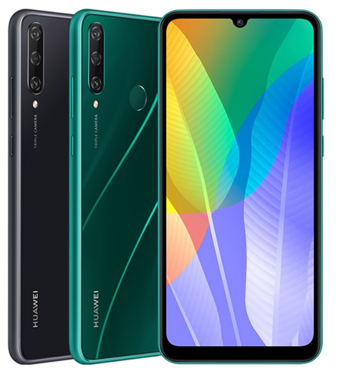 В России выходят три бюджетных смартфона Huawei Y5p, Y6p и Y8p — фото 2