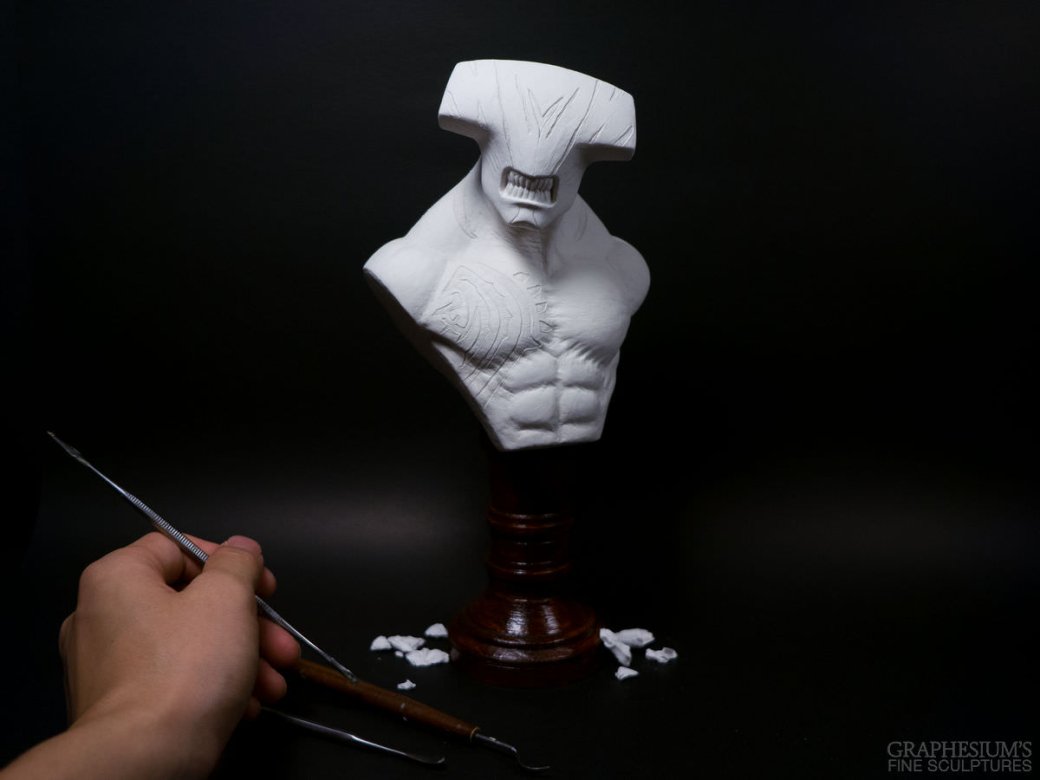 Галерея Фанат Dota 2 создал крутую скульптуру Войда из камня   - 4 фото