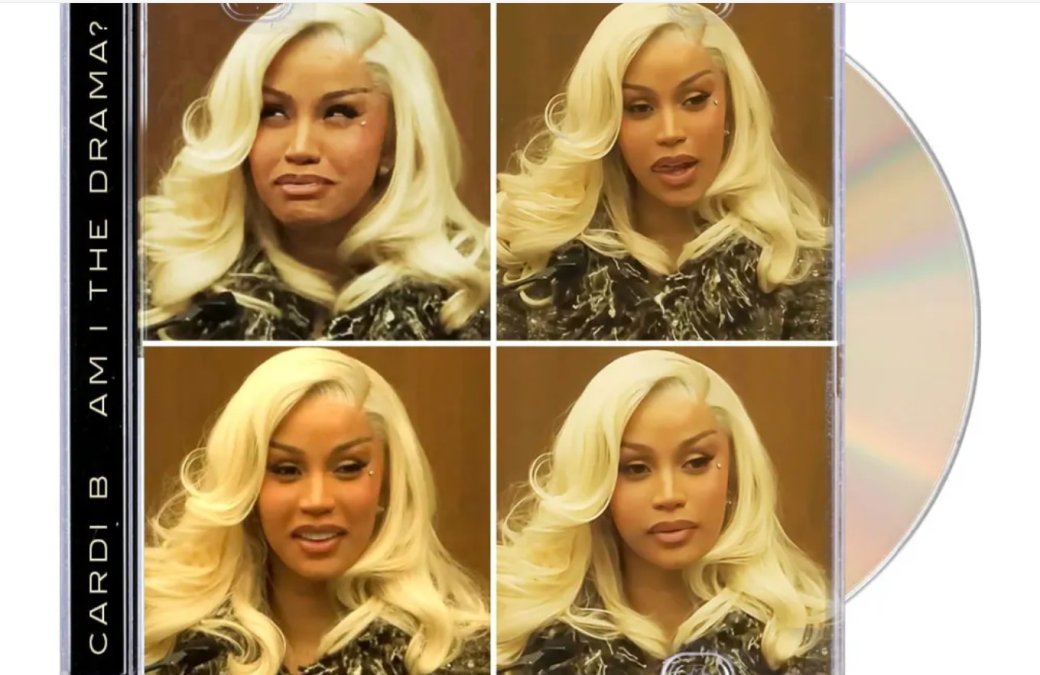 Галерея Карди Би показала специальное издание предстоящего альбома с кадрами из суда на обложке - 2 фото