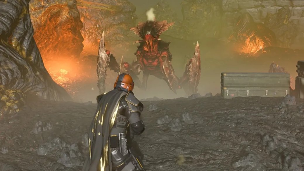 Скриншот игры Helldivers 2
