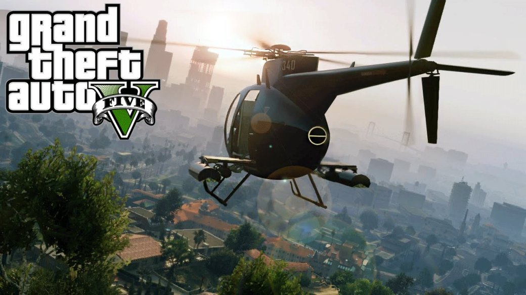 Гифка дня: рестлинг на вертолетах в Grand Theft Auto 5 — фото 1