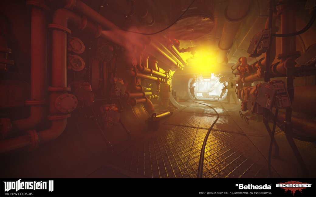 Взгляните на потрясающие концепт-арты ​Wolfenstein II: The New Colossus — фото 35