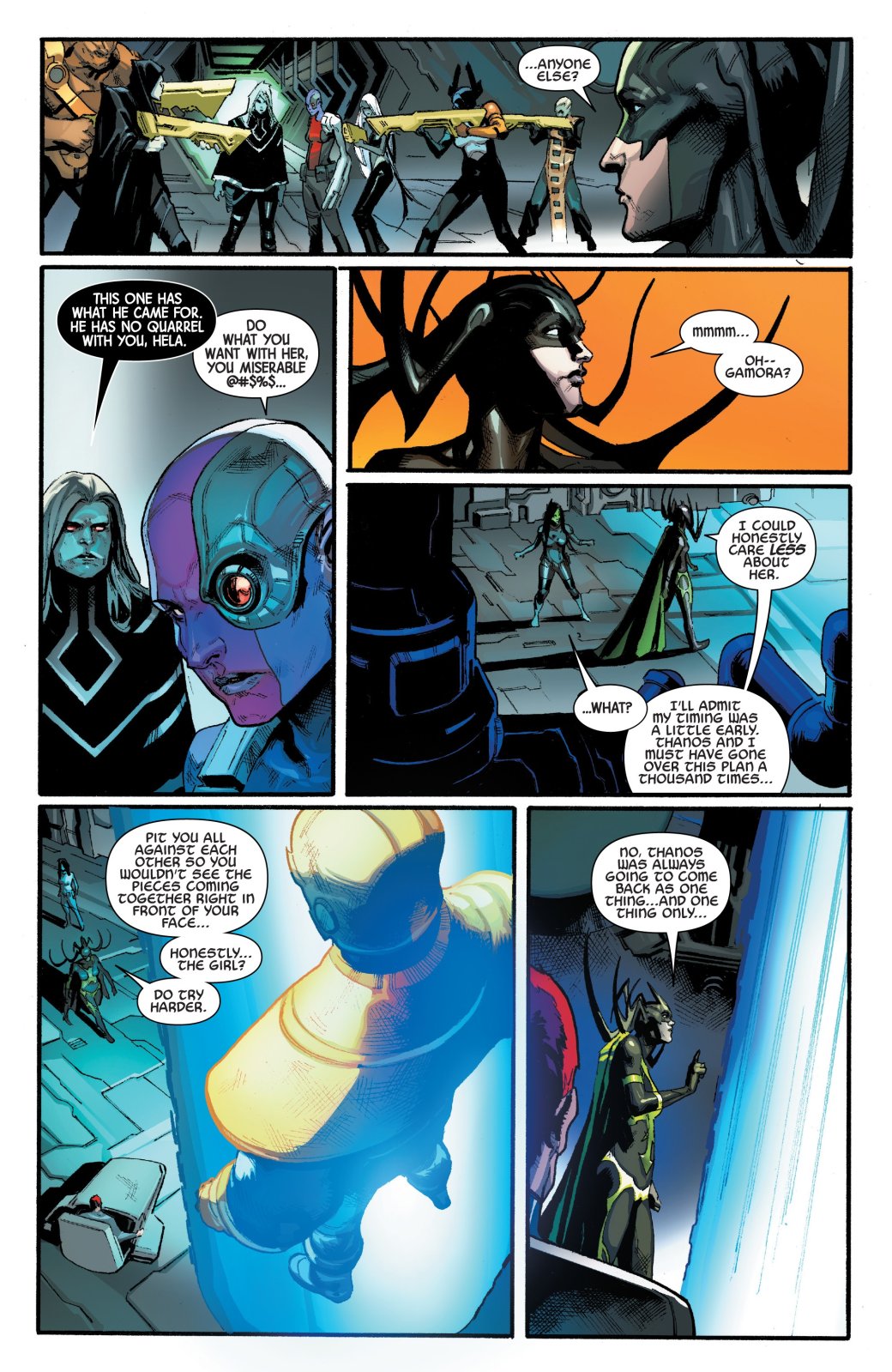Галерея Как Хела сумела возродить своего возлюбленного Таноса на страницах комиксов Marvel? - 4 фото