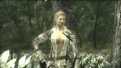 Модель показала откровенный косплей на Босс из Metal Gear Solid 3